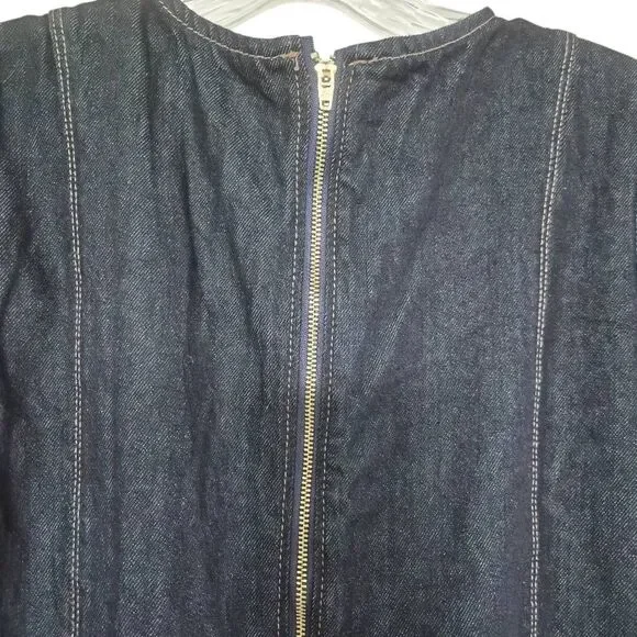 Old Navy Denim Blue Mini Dress Size XL Petite - Picture 6 of 8